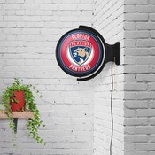 Florida Panthers: Original Round Illuminated Rotating Wall Sign, NHFLOR-115-01