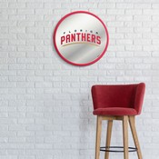 Florida Panthers: Secondary Logo - Modern Disc Mirrored Wall Sign, FNB-NHFLOR-235-02A