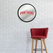 Florida Panthers: Secondary Logo - Modern Disc Mirrored Wall Sign, FNB-NHFLOR-235-02A