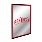Florida Panthers: Logo - Framed Mirrored Wall Sign, AGS-NHFLOR-275-01A