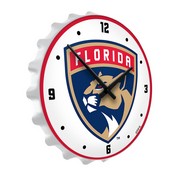 Florida Panthers: Bottle Cap Lighted Wall Clock, NHFLOR-545-01