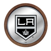 LA Kings: Barrel Top Mirrored Wall Sign, AGS-NHLAKG-245-01A