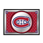 Montreal Canadiens: Team Spirit - Framed Mirrored Wall Sign, FNB-NHMONC-265-02A