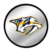 Nashville Predators: Modern Disc Mirrored Wall Sign, NHNASH-235-01C