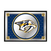 Nashville Predators: Team Spirit - Framed Mirrored Wall Sign, FNB-NHNASH-265-02A