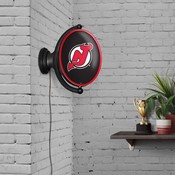 New Jersey Devils: Original Oval Illuminated Rotating Wall Sign, NHNJDV-125-01
