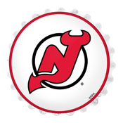 New Jersey Devils: Bottle Cap Wall Light, NHNJDV-215-01