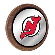 New Jersey Devils: Barrel Top Mirrored Wall Sign, AGS-NHNJDV-245-01A