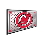 New Jersey Devils: Team Spirit - Framed Mirrored Wall Sign, FNB-NHNJDV-265-02A