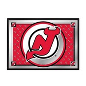 New Jersey Devils: Team Spirit - Framed Mirrored Wall Sign, FNB-NHNJDV-265-02A