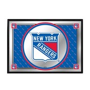 New York Rangers: Team Spirit - Framed Mirrored Wall Sign, FNB-NHNYRS-265-02A