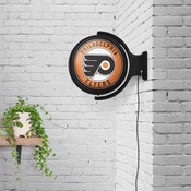 Philadelphia Flyers: Original Round Illuminated Rotating Wall Sign, NHPHIL-115-01