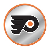Philadelphia Flyers: Modern Disc Mirrored Wall Sign, AGS-NHPHIL-235-01A