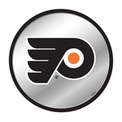 Philadelphia Flyers: Modern Disc Mirrored Wall Sign, AGS-NHPHIL-235-01A