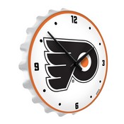 Philadelphia Flyers: Bottle Cap Lighted Wall Clock, NHPHIL-545-01