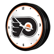 Philadelphia Flyers: Illuminated Retro Diner Wall Clock, NHPHIL-550-01