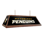 Pittsburgh Penguins: Premium Wood Pool Table Light, NHPITT-330-01