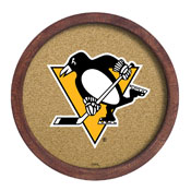 Pittsburgh Penguins: Barrel Top Cork Note Board, FNB-NHPITT-632-01A