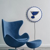 St. Louis Blues: Bottle Cap Wall Light, NHSTLB-215-01