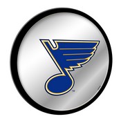 St. Louis Blues: Modern Disc Mirrored Wall Sign, NHSTLB-235-01C