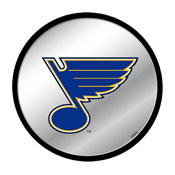 St. Louis Blues: Modern Disc Mirrored Wall Sign, NHSTLB-235-01C
