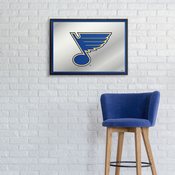 St. Louis Blues: Framed Mirrored Wall Sign, AGS-NHSTLB-265-01A