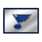 St. Louis Blues: Framed Mirrored Wall Sign, AGS-NHSTLB-265-01A