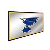 St. Louis Blues: Framed Mirrored Wall Sign, AGS-NHSTLB-265-01A