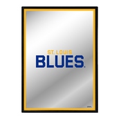 St. Louis Blues: Logo - Framed Mirrored Wall Sign, AGS-NHSTLB-275-01A