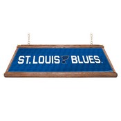 St. Louis Blues: Premium Wood Pool Table Light, NHSTLB-330-01