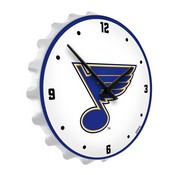 St. Louis Blues: Bottle Cap Lighted Wall Clock, NHSTLB-545-01