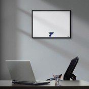 St. Louis Blues: Framed Dry Erase Wall Sign, FNB-NHSTLB-613-01A