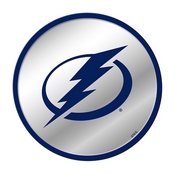 Tampa Bay Lightning: Modern Disc Mirrored Wall Sign (NHTBLG-235-01), AGS-NHTBLG-235-01A