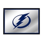 Tampa Bay Lightning: Framed Mirrored Wall Sign, AGS-NHTBLG-265-01A