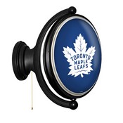 Toronto Maple Leaf: Original Oval Illuminated Rotating Wall Sign, NHTOML-125-01