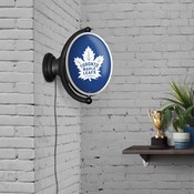 Toronto Maple Leaf: Original Oval Illuminated Rotating Wall Sign, NHTOML-125-01