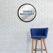 Toronto Maple Leafs: Secondary Logo - Modern Disc Mirrored Wall Sign, FNB-NHTOML-235-02B