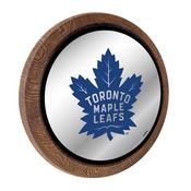 Toronto Maple Leafs: Barrel Top Mirrored Wall Sign, AGS-NHTOML-245-01A