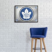 Toronto Maple Leafs: Team Spirit - Framed Mirrored Wall Sign, FNB-NHTOML-265-02A