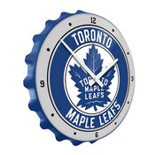 Toronto Maple Leaf: Bottle Cap Wall Clock, NHTOML-540-01