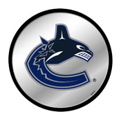 Vancouver Canucks: Modern Disc Mirrored Wall Sign, NHVANC-235-01C