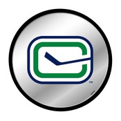 Vancouver Canucks: Secondary Logo - Modern Disc Mirrored Wall Sign, FNB-NHVANC-235-02A