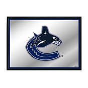 Vancouver Canucks: Framed Mirrored Wall Sign, AGS-NHVANC-265-01A