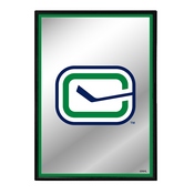 Vancouver Canucks: Logo - Framed Mirrored Wall Sign, AGS-NHVANC-275-01A