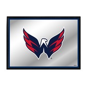 Washington Capitals: Framed Mirrored Wall Sign, AGS-NHWASH-265-01A