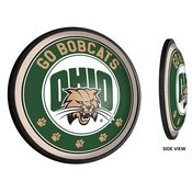 Ohio University Bobcats Slimline Illuminated Team Spirit Wall Sign-Round