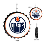 Edmonton Oilers: Bottle Cap Dangler, NHEDMO-220-01