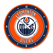 Edmonton Oilers: Modern Disc Wall Clock, NHEDMO-510-01