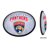 Florida Panthers: Ice Rink - Oval Slimline Illuminated Wall Sign, NHFLOR-140-02