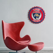 Florida Panthers: Bottle Cap Wall Sign, NHFLOR-210-01